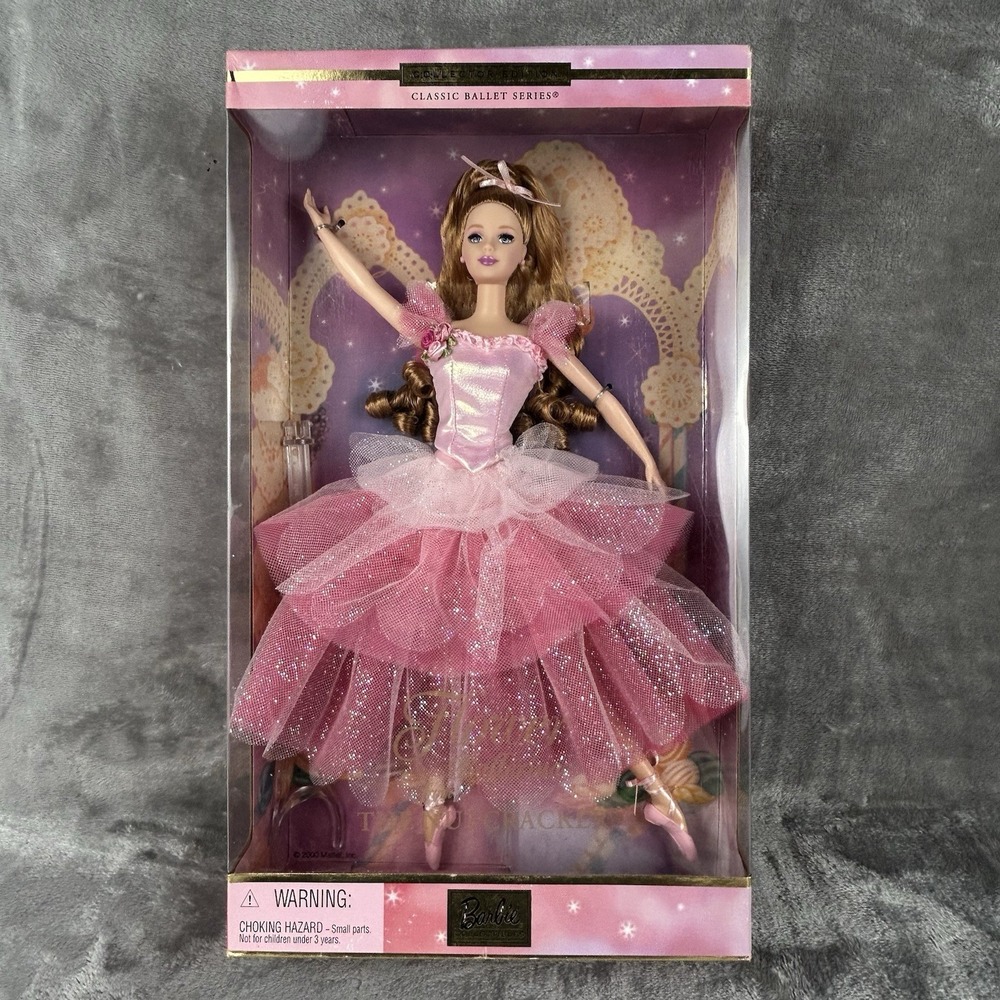 Barbie Pop Culture Barbie as Flower From The Nutcracker Doll 2000 New In Box